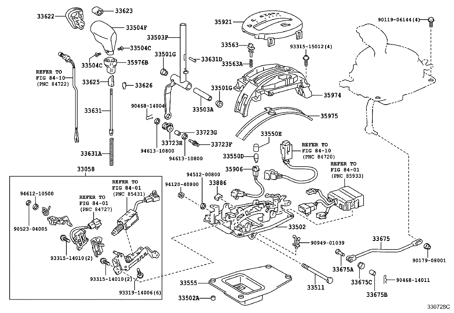 33501-14050 SHAFT, CONTROL (FOR FLOOR SHIFT) product image