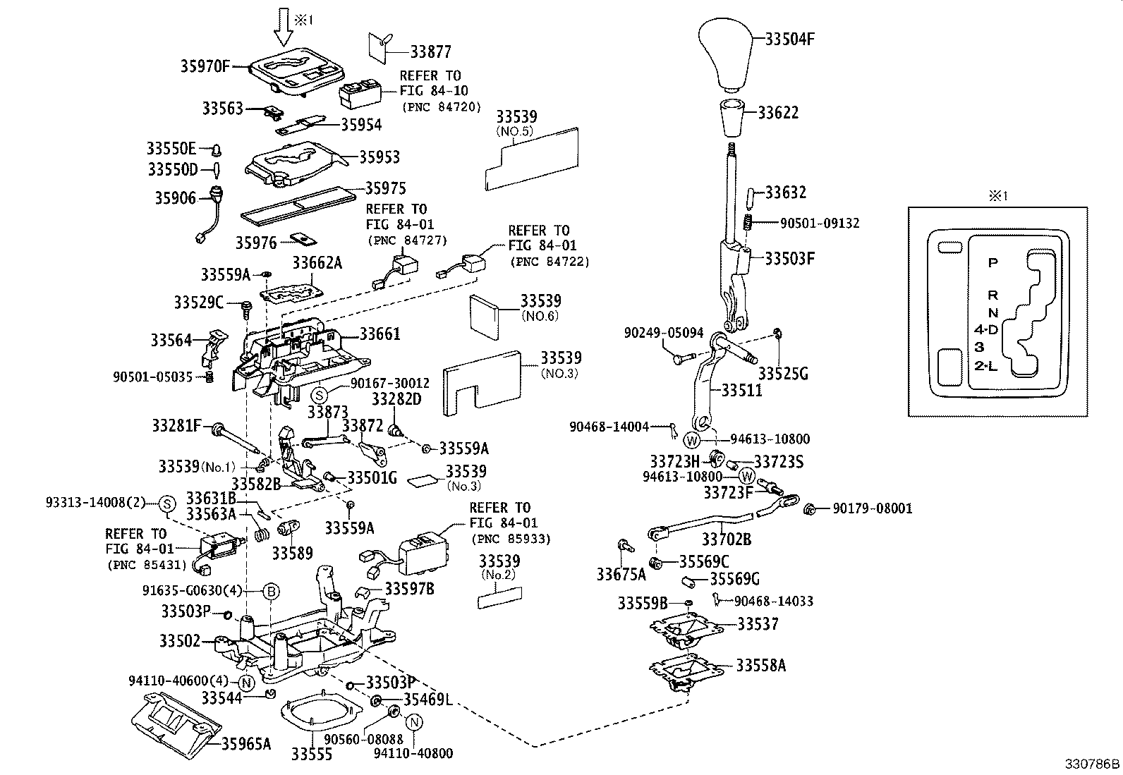 35970-50140 HOUSING ASSY, POSITION INDICATOR product image
