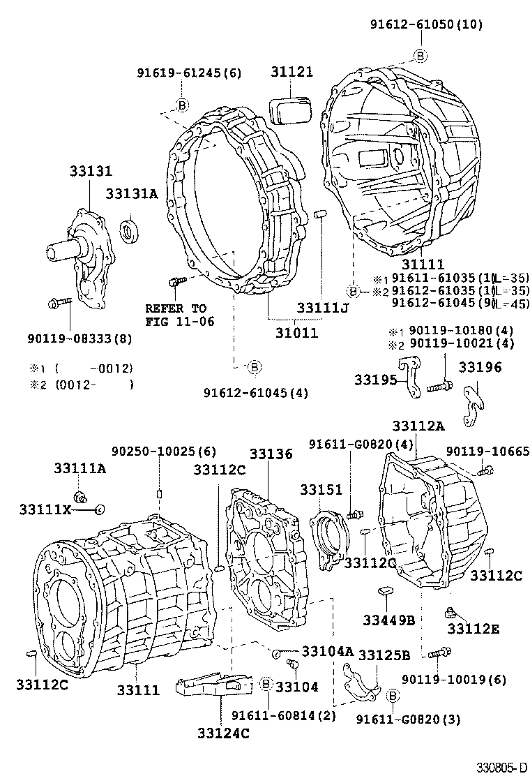 33131-60090 RETAINER, BEARING, FRONT(MTM) product image