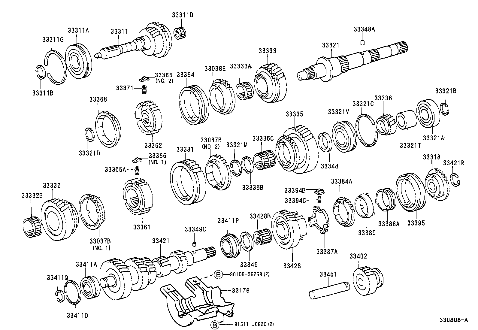 33301-60070 SHAFT, INPUT product image