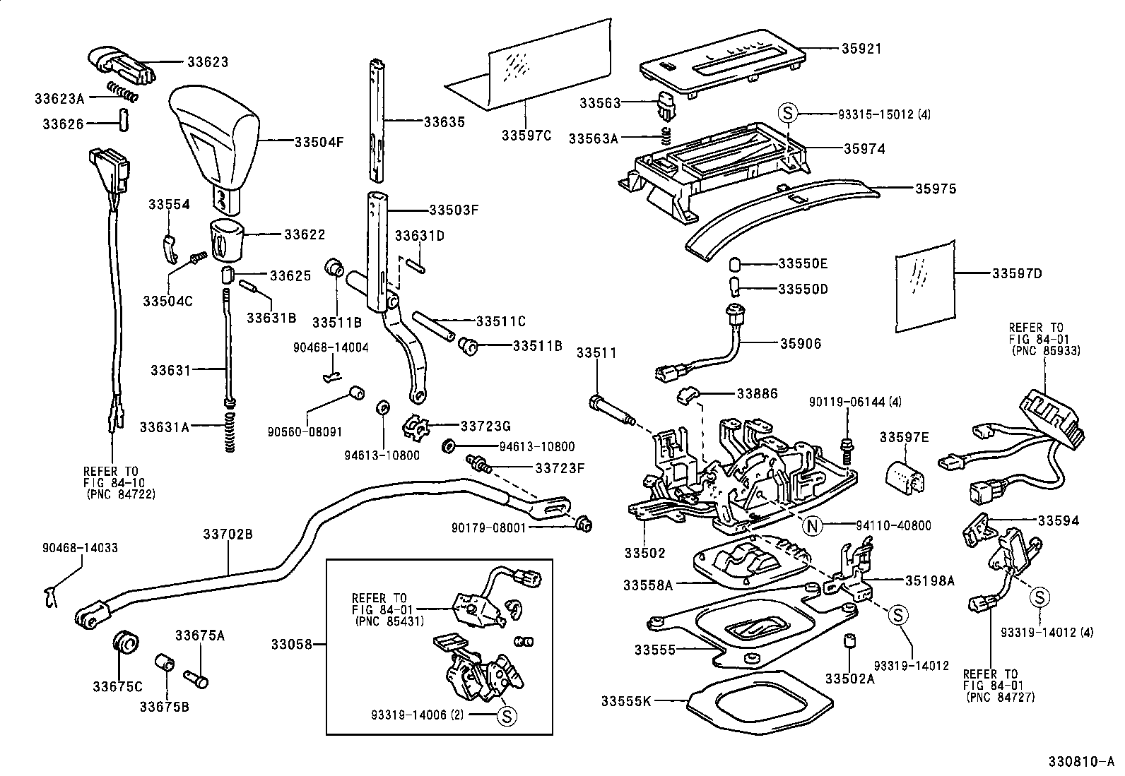 33501-30580 SHAFT, CONTROL (FOR FLOOR SHIFT) product image