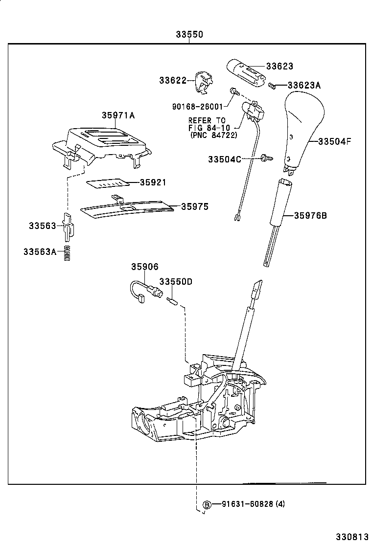 90501-07103 SPRING, COMPRESSION (FOR SHIFT LOCK RELEASE BUTTON) product image