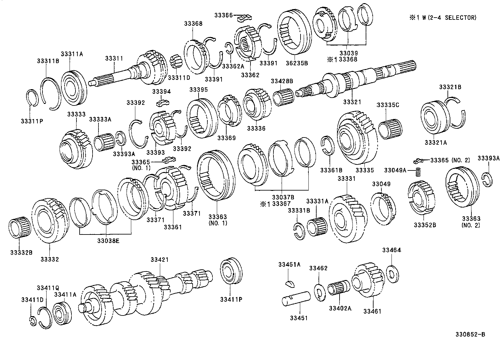 33301-60010 SHAFT, INPUT product image