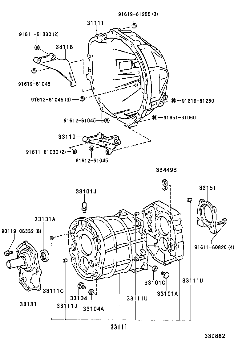 33119-25040 PLATE, STIFFENER, LH(MTM) product image