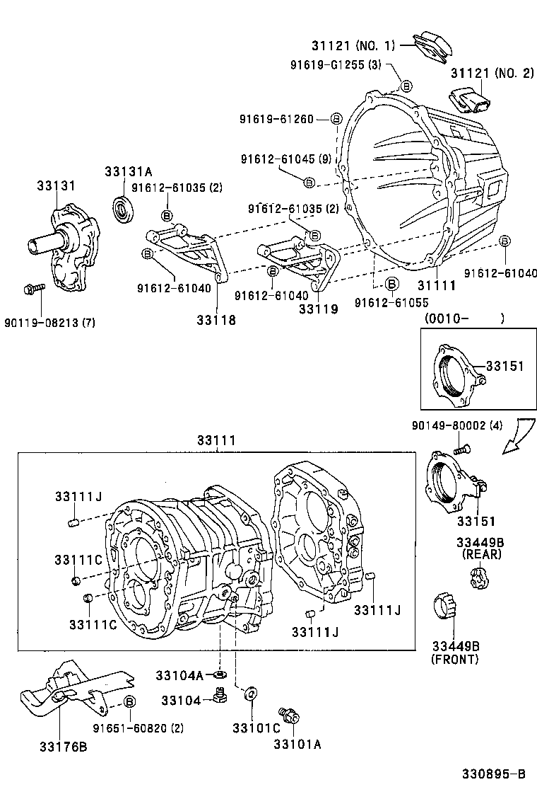33118-37030 PLATE, STIFFENER, RH(MTM) product image
