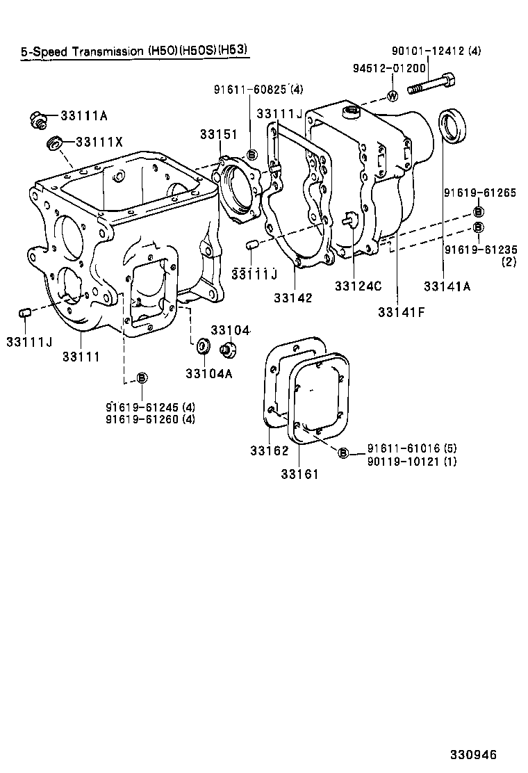 31111-36250 HOUSING, CLUTCH product image