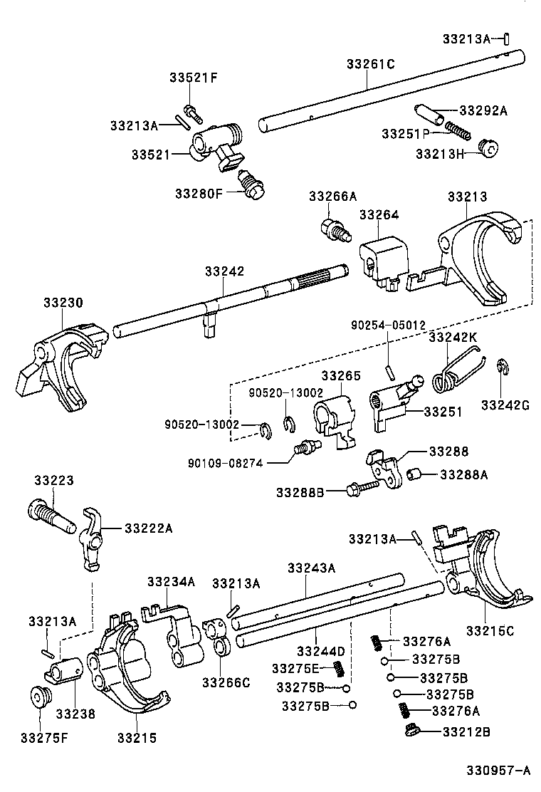 33210-53010 FORK, 1ST & 2ND SHIFT product image