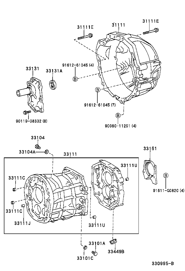 33115-35010 PLATE, TRANSMISSION OIL FILTER product image