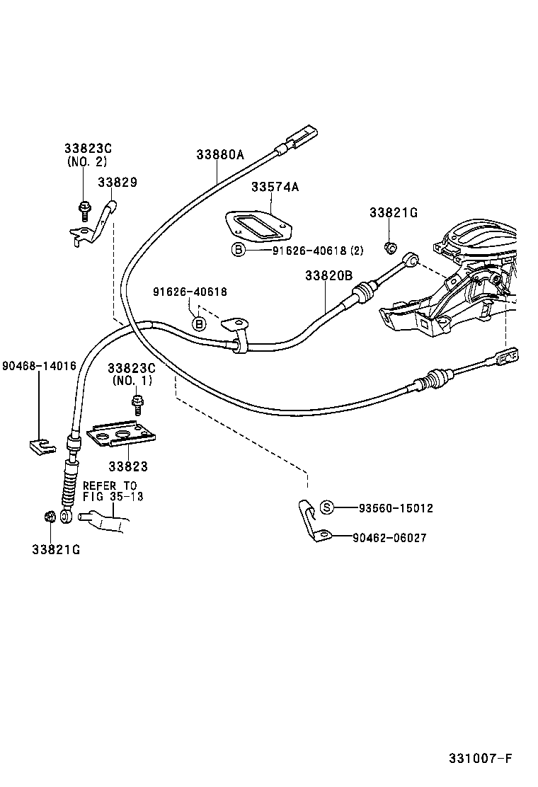 33504-52040 KNOB SUB-ASSY, SHIFT LEVER product image