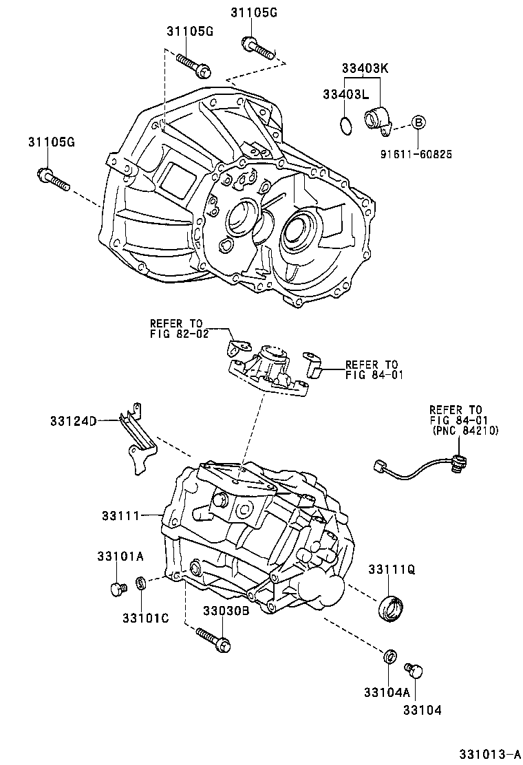 Toyota 91511-C0835 BOLT(FOR TRANSAXLE CASE & ENGINE SETTING)