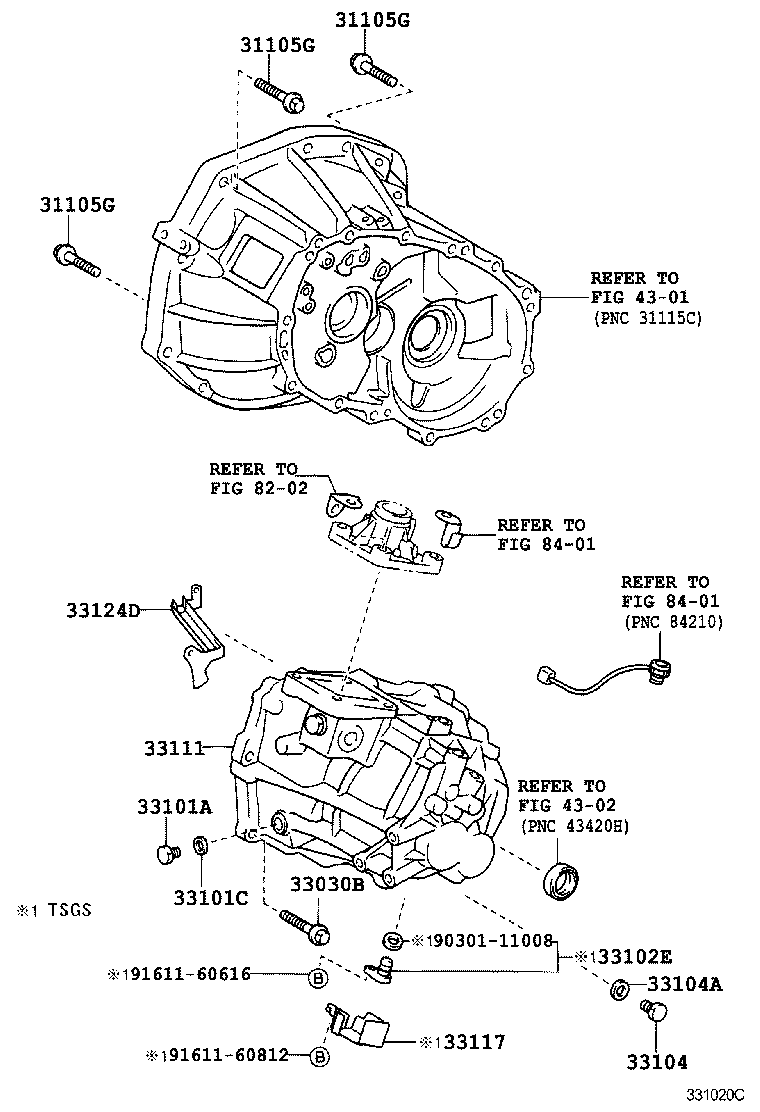 90105-08086 BOLT(FOR TRANSAXLE CASE & TRANSMISSION CASE SETTING) product image