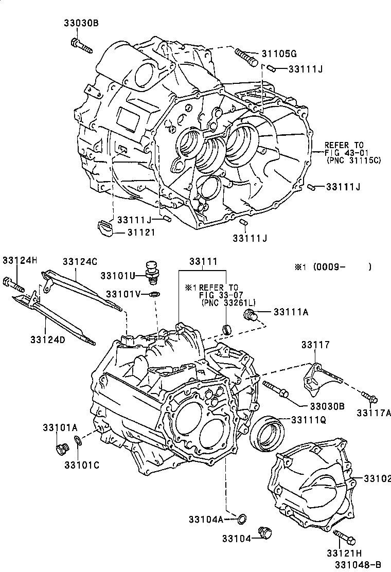 33101-12172 CASE, MANUAL TRANSMISSION product image