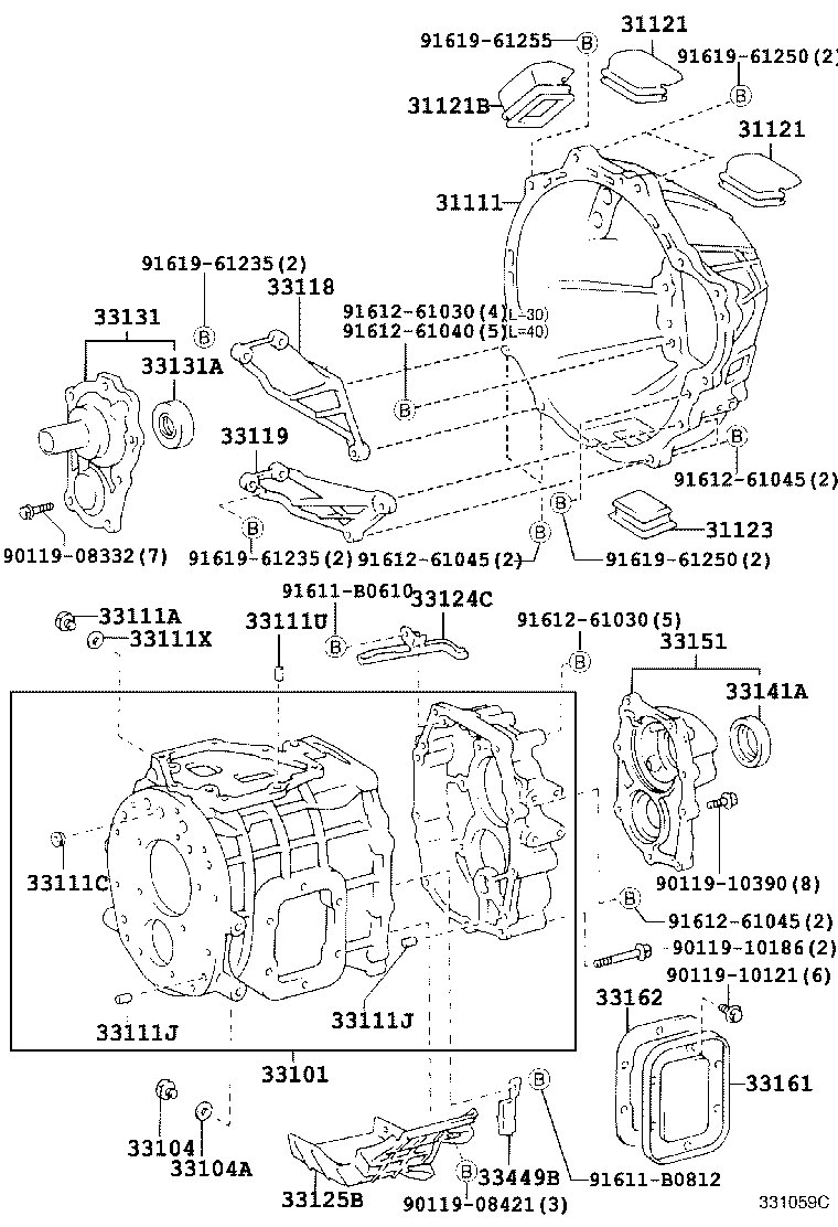 33119-37050 PLATE, STIFFENER, LH(MTM) product image