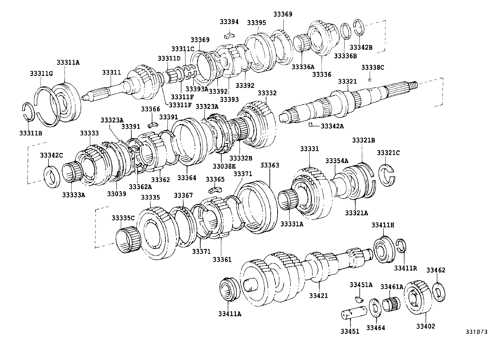 SU002-01005 SHAFT, INPUT product image