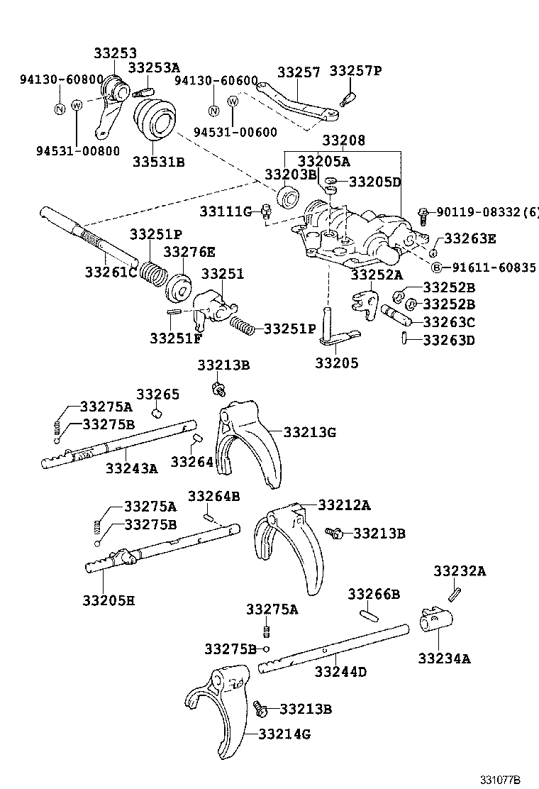 SU002-00541 LEVER, SELECT OUTER product image