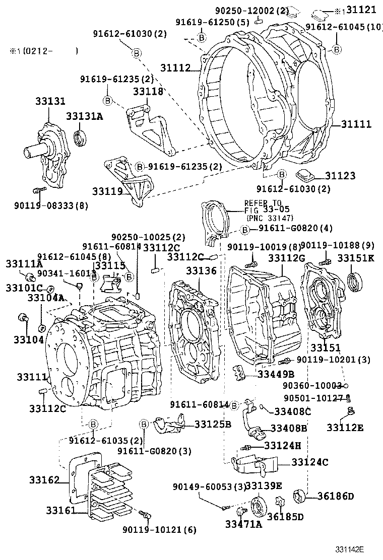 31111-37060 HOUSING, CLUTCH product image