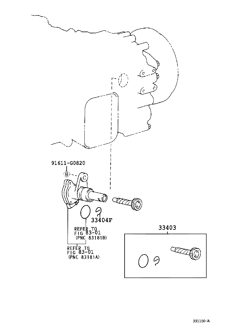 33482-39655 GEAR SUB-ASSY, SPEEDOMETER DRIVEN (MTM) product image