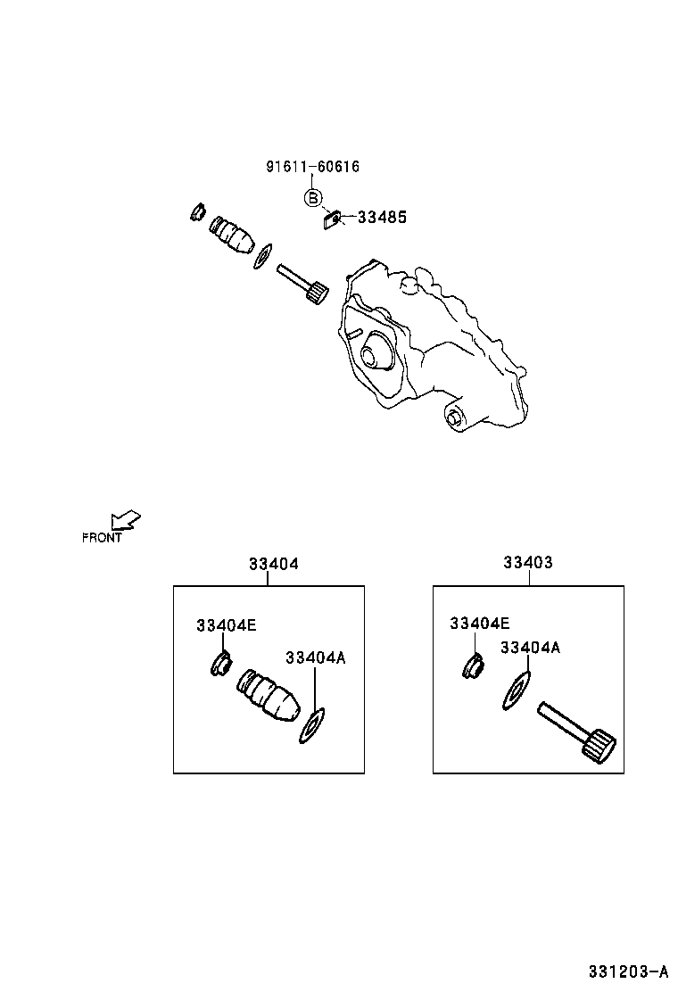 33403-87415 GEAR SUB-ASSY, SPEEDOMETER DRIVEN (MTM) product image
