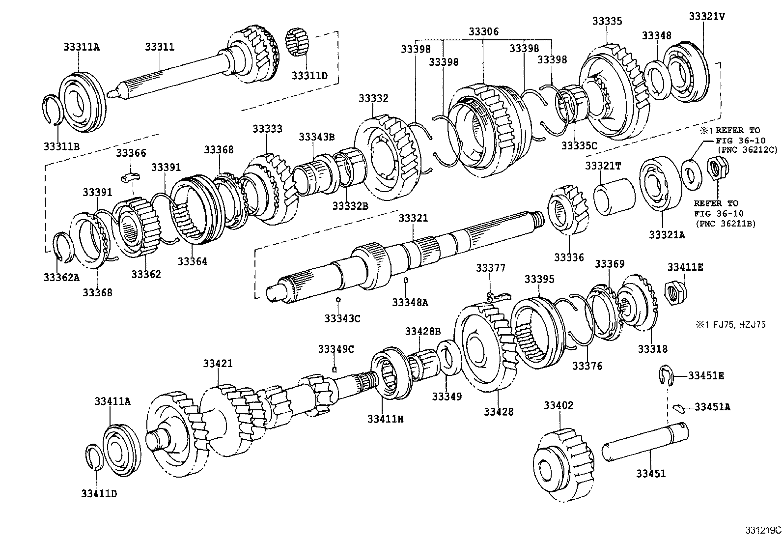 33421-60161 GEAR, COUNTER product image