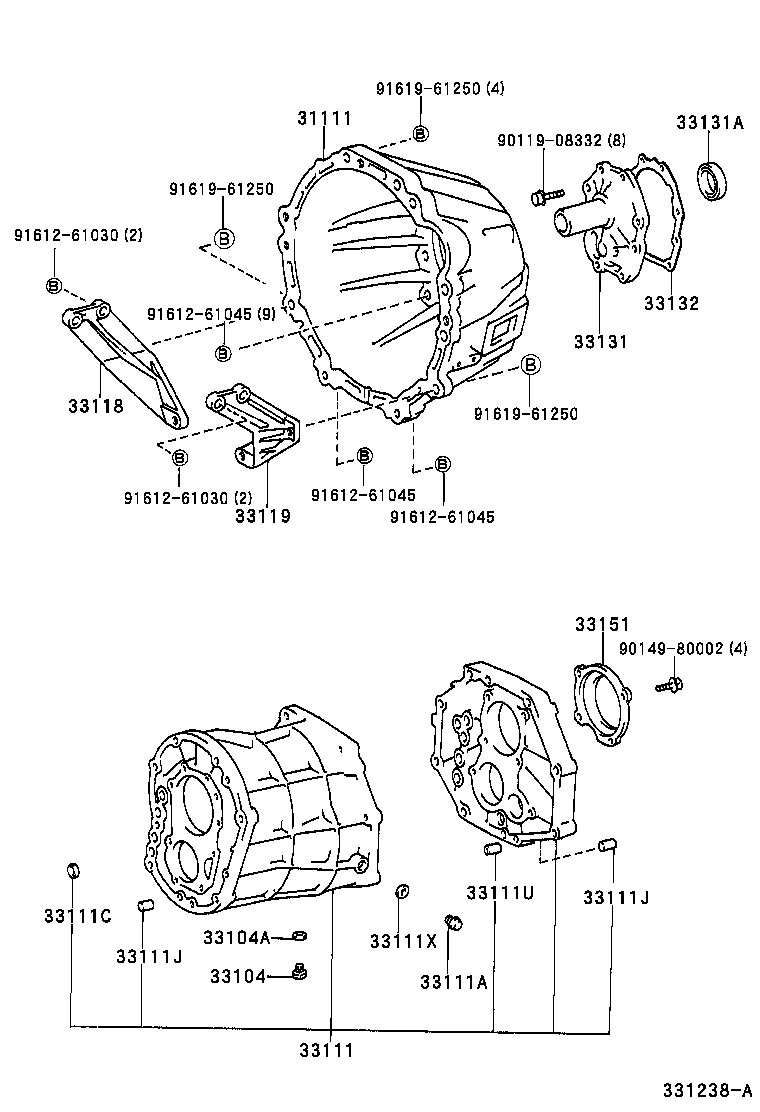 33119-0B010 PLATE, STIFFENER, LH(MTM) product image