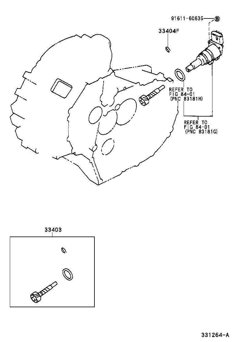 33403-29565 GEAR SUB-ASSY, SPEEDOMETER DRIVEN (MTM) product image
