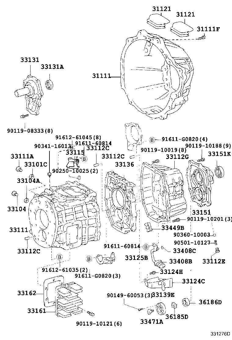 33119-37050 PLATE, STIFFENER, LH(MTM) product image