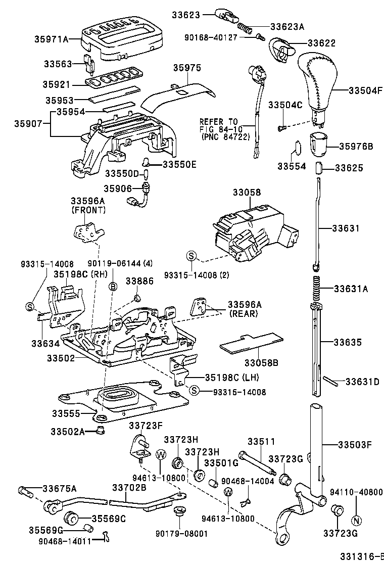 35971-51020 HOUSING, POSITION INDICATOR, UPPER product image