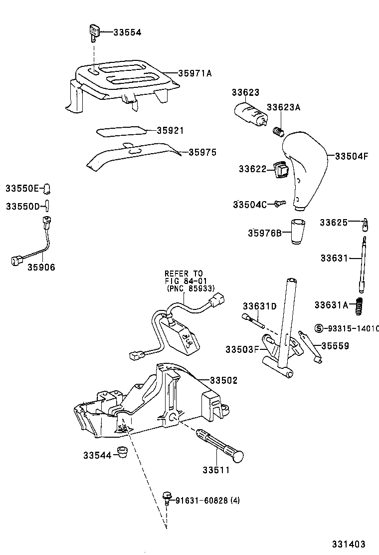 33829-12020 CLAMP, NO.1 (FOR TRANSMISSION CONTROL CABLE) product image