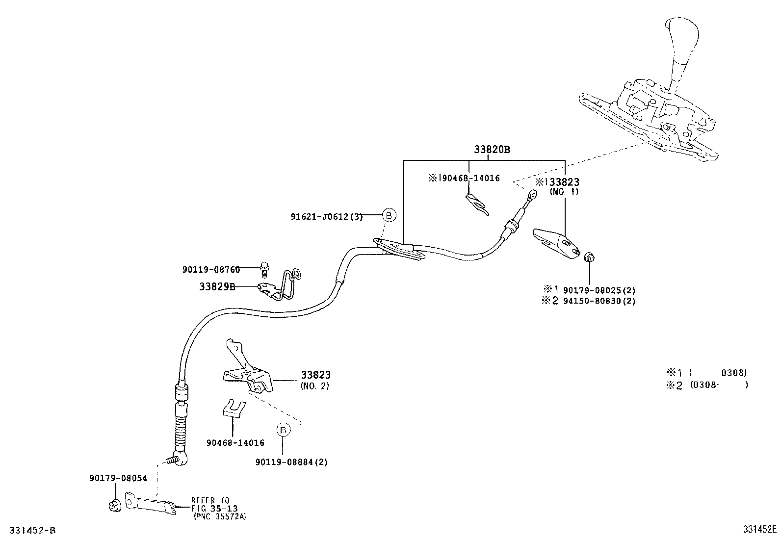 33560-48050 UNIT ASSY, SHIFT LOCK CONTROL product image
