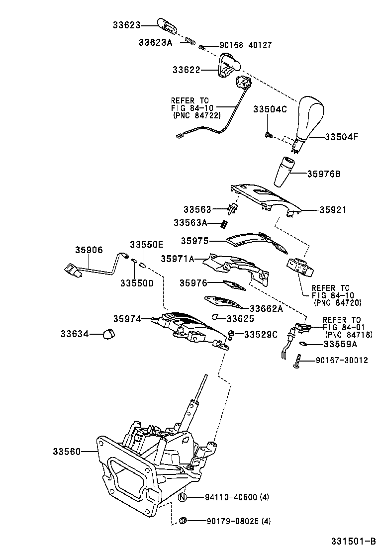 33544-48010 INSERT, SHIFT LEVER, NO.1 product image