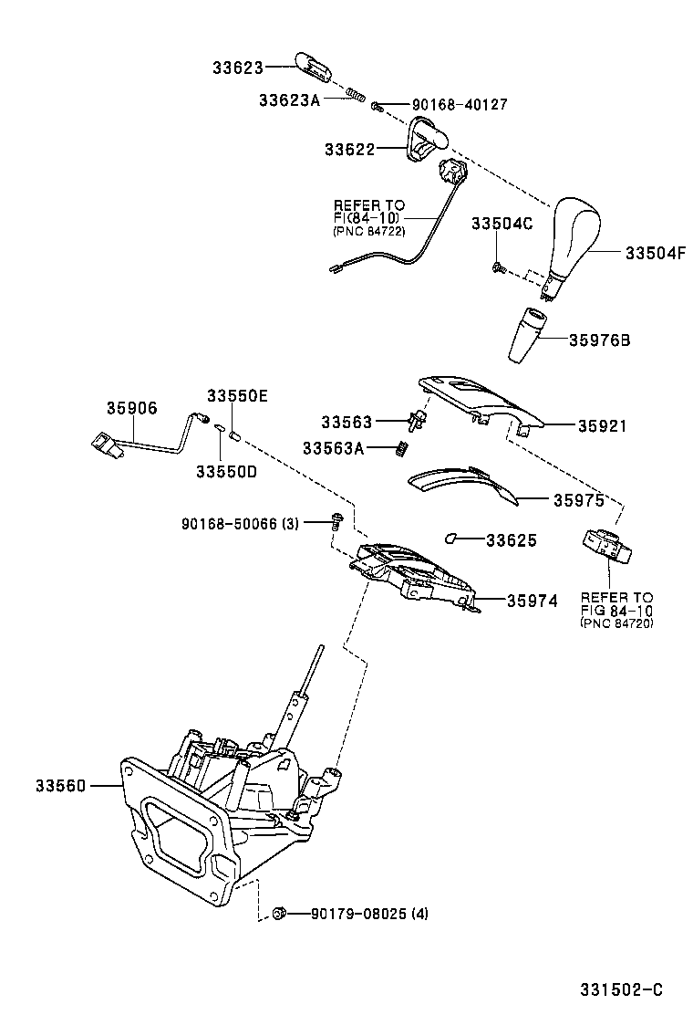 33544-48010 INSERT, SHIFT LEVER, NO.1 product image