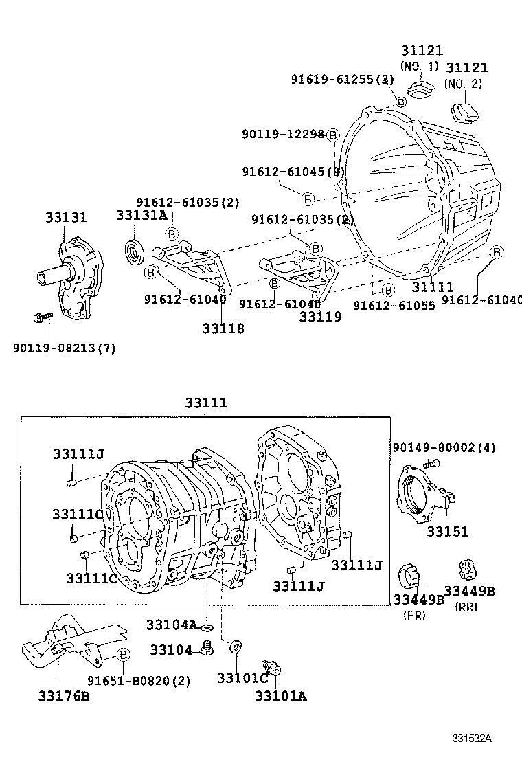 31111-28011 HOUSING, CLUTCH product image