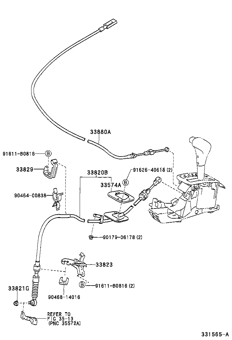 35974-13010 HOUSING, POSITION INDICATOR, LOWER product image