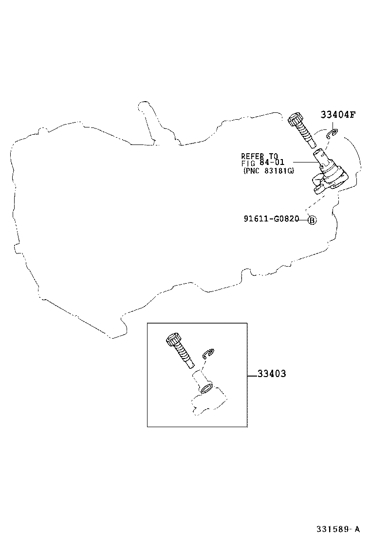 33403-29595 GEAR SUB-ASSY, SPEEDOMETER DRIVEN (MTM) product image