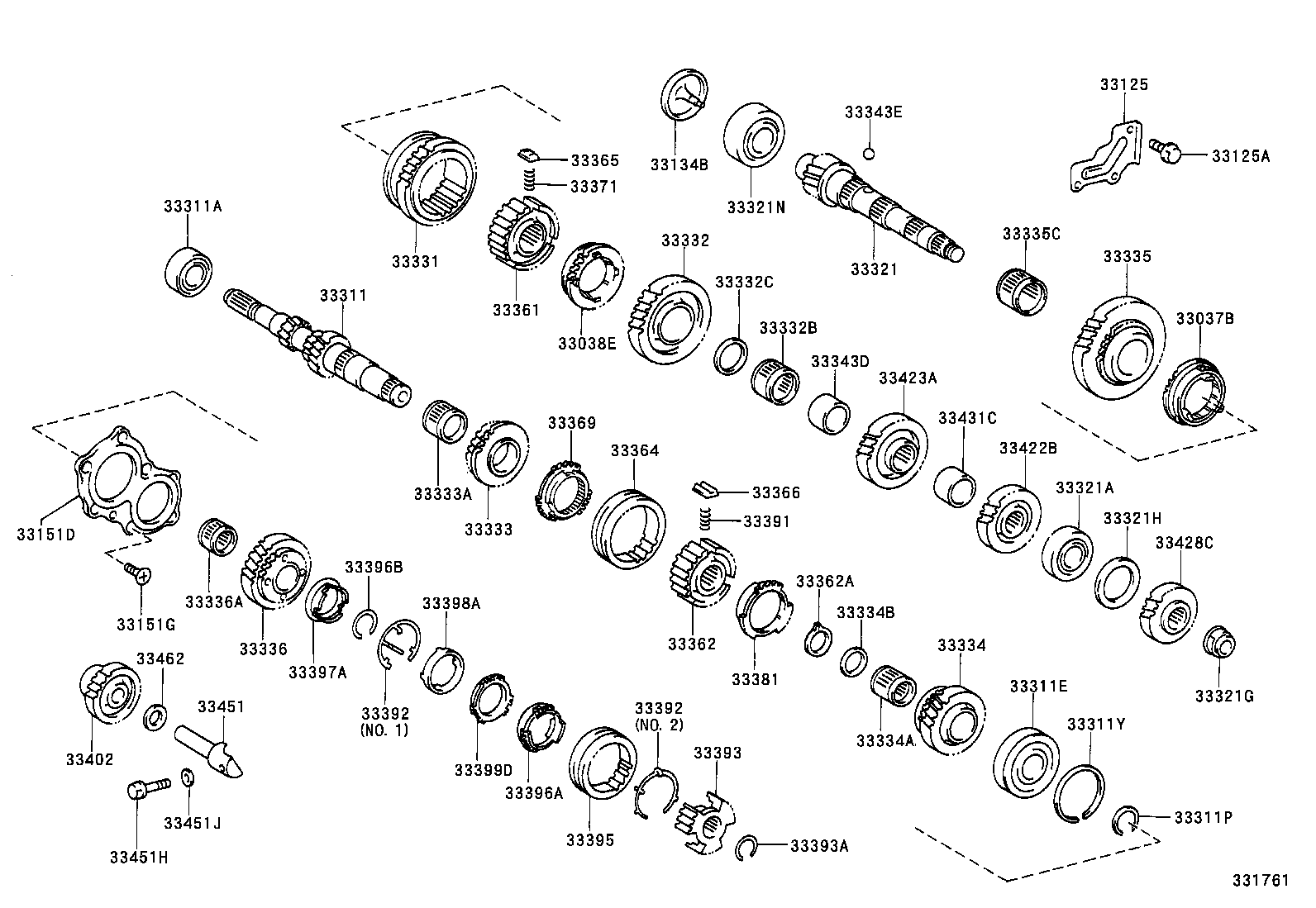 33034-05010 GEAR, 3RD product image