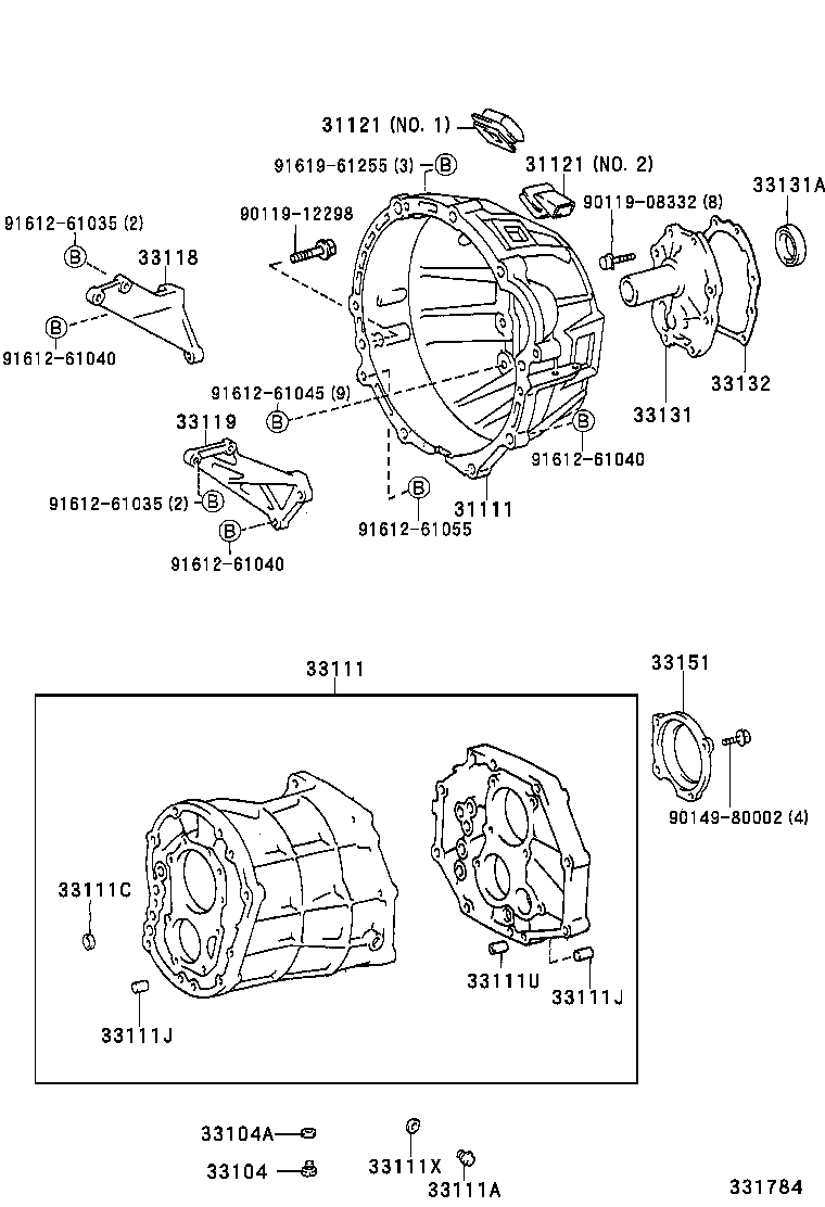 33119-0B010 PLATE, STIFFENER, LH(MTM) product image