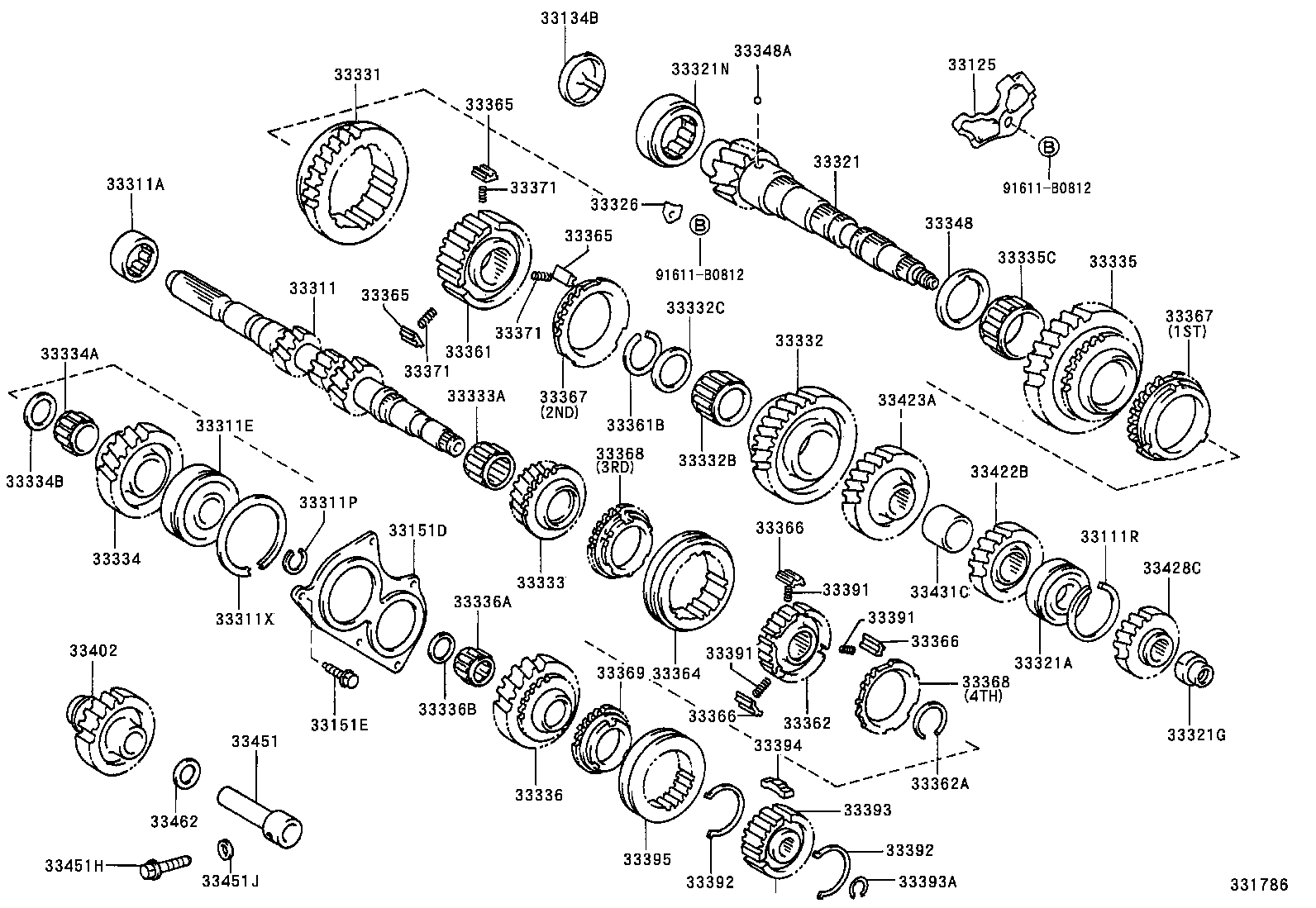 33311-10052 SHAFT, INPUT product image