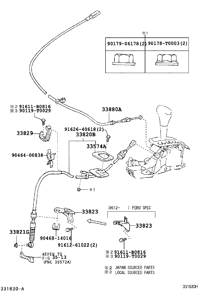 35906-02040 WIRE SUB-ASSY, INDICATOR LAMP product image