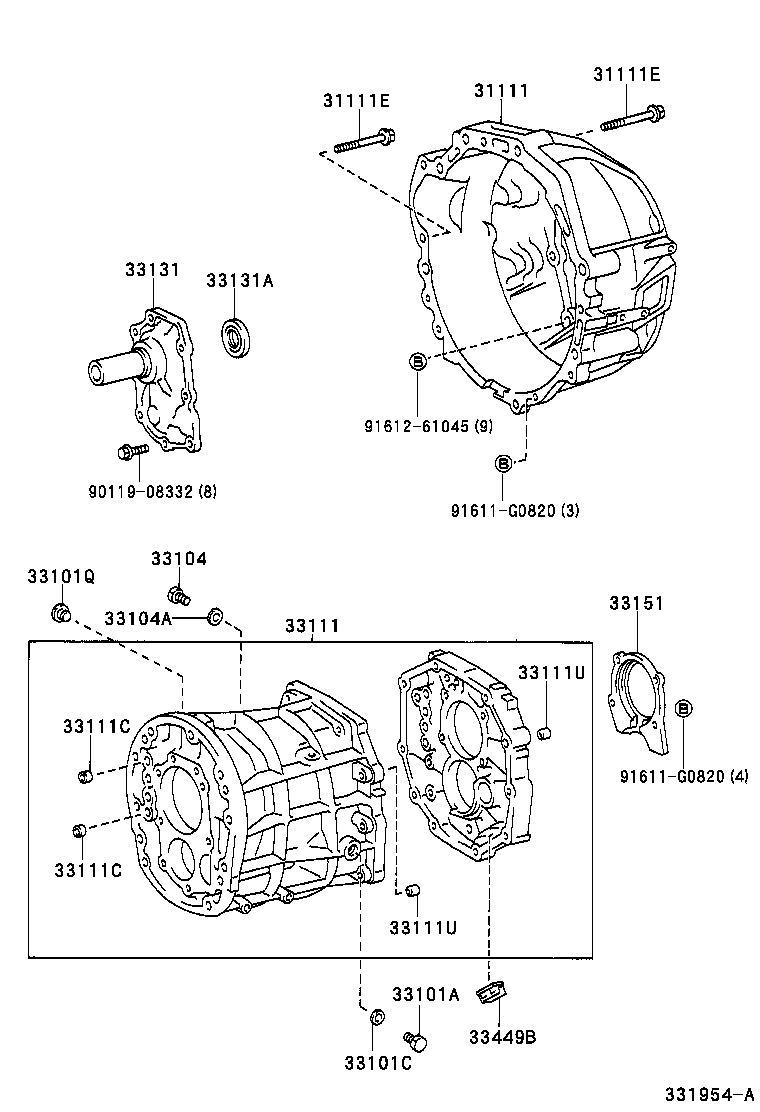 90119-12287 BOLT(FOR TRANSAXLE & ENGINE SETTING) product image