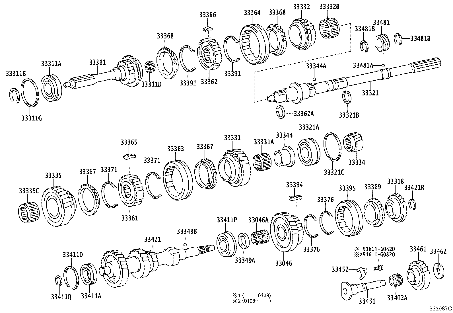 33301-30082 SHAFT, INPUT product image