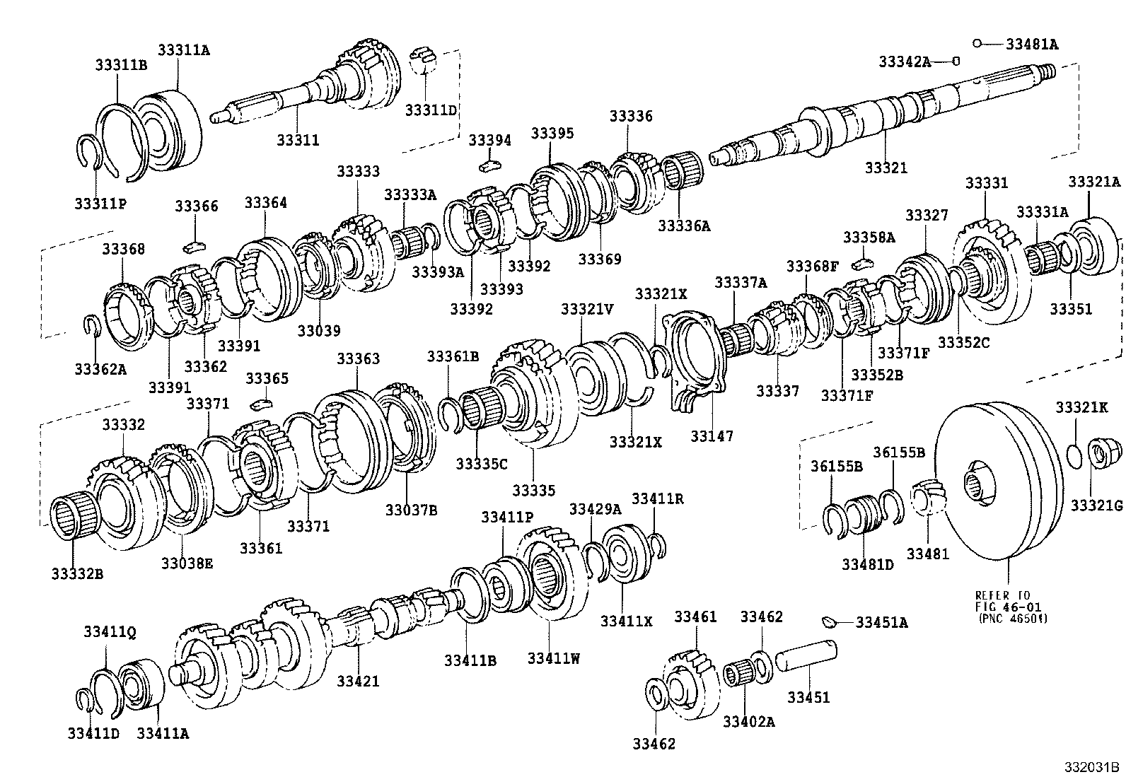 33301-37111 SHAFT, INPUT product image