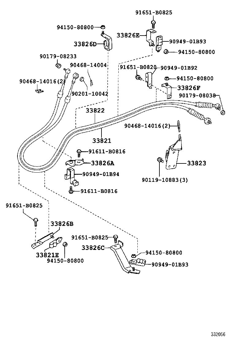 33546-37010 BUSH (FOR SHIFT LEVER RETAINER) product image