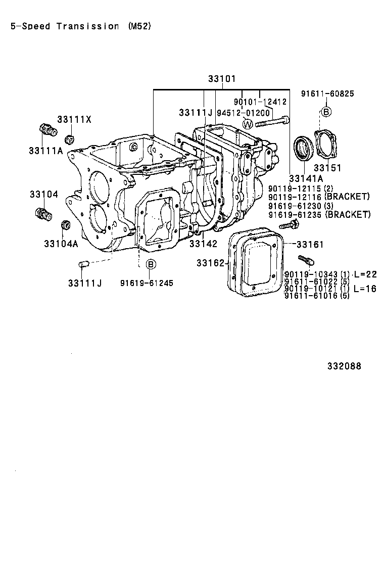 31111-36270 HOUSING, CLUTCH product image