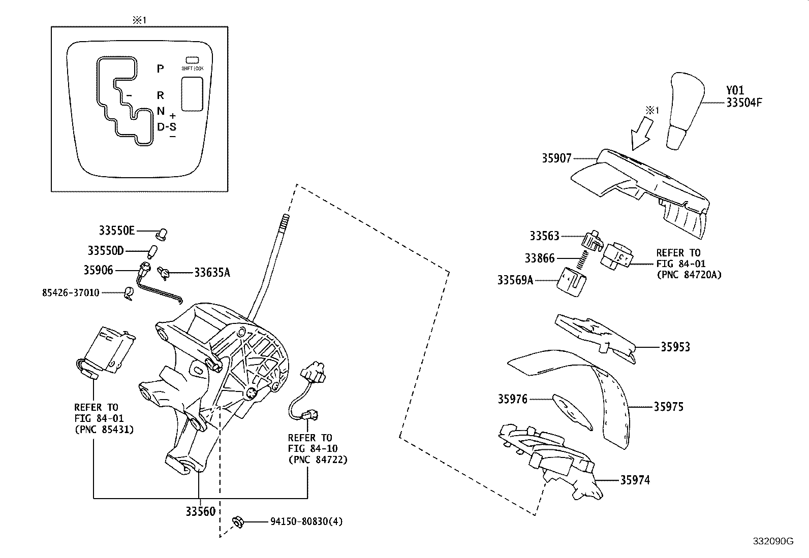 33820-48121 CABLE ASSY, TRANSMISSION CONTROL product image