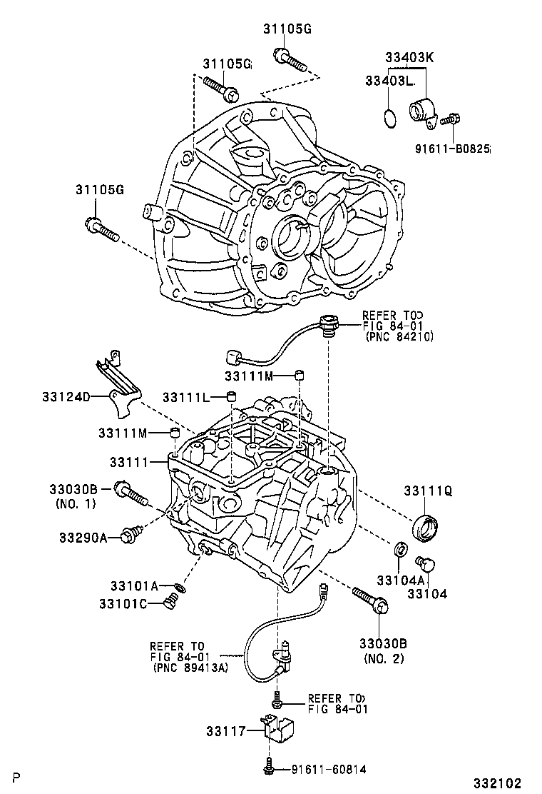 91511-C0835 BOLT(FOR TRANSAXLE CASE & ENGINE SETTING) product image