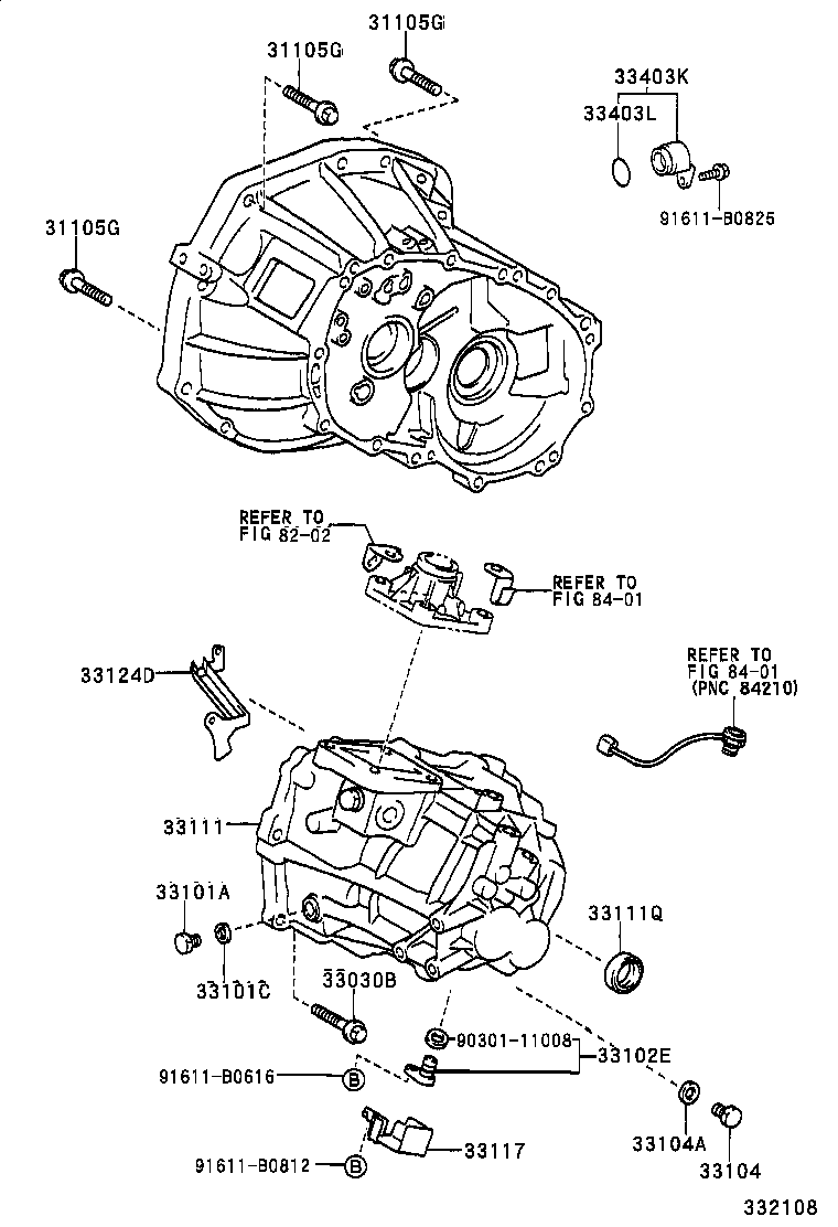 91511-C0835 BOLT(FOR TRANSAXLE CASE & ENGINE SETTING) product image