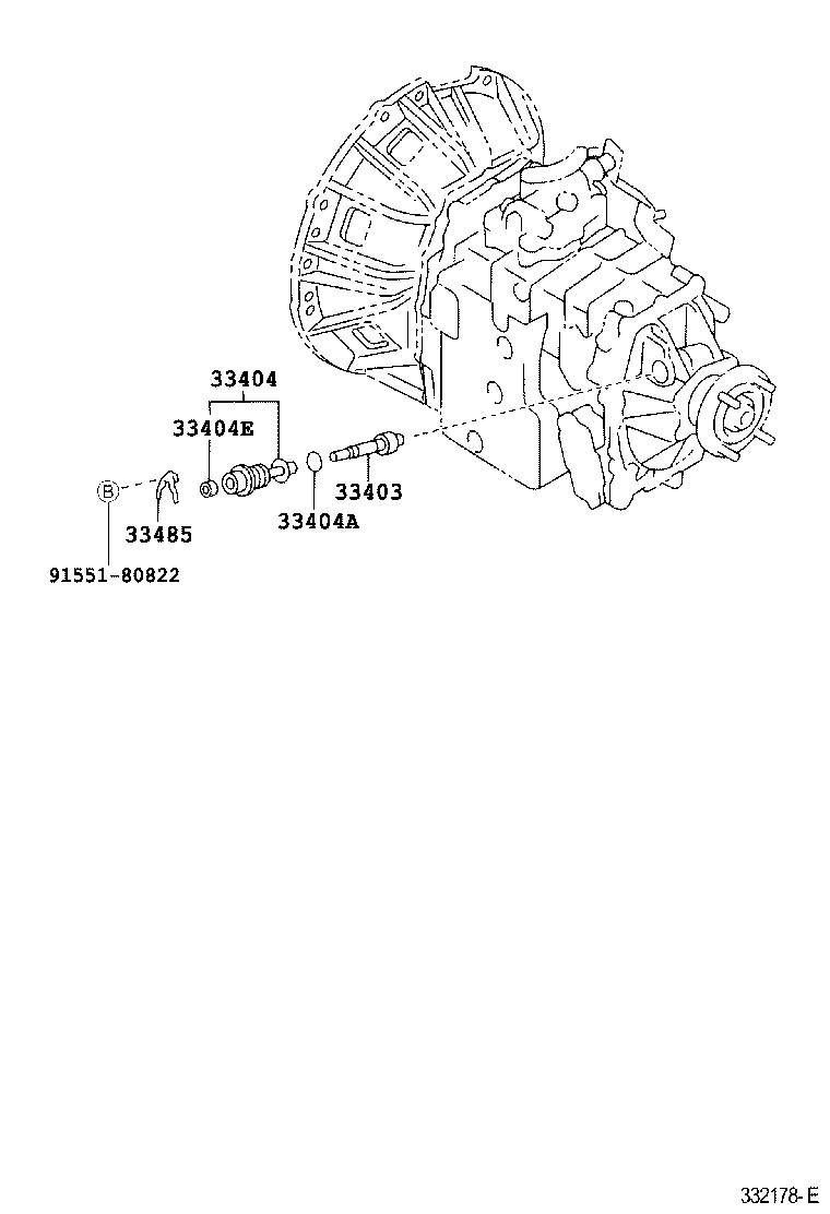 33482-39665 GEAR SUB-ASSY, SPEEDOMETER DRIVEN (MTM) product image