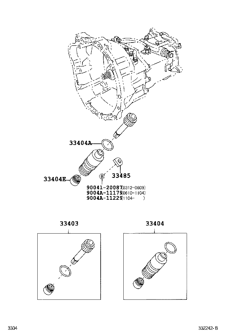 Toyota 33485-BZ010 PLATE, SPEEDOMETER SLEEVE LOCK (MTM)