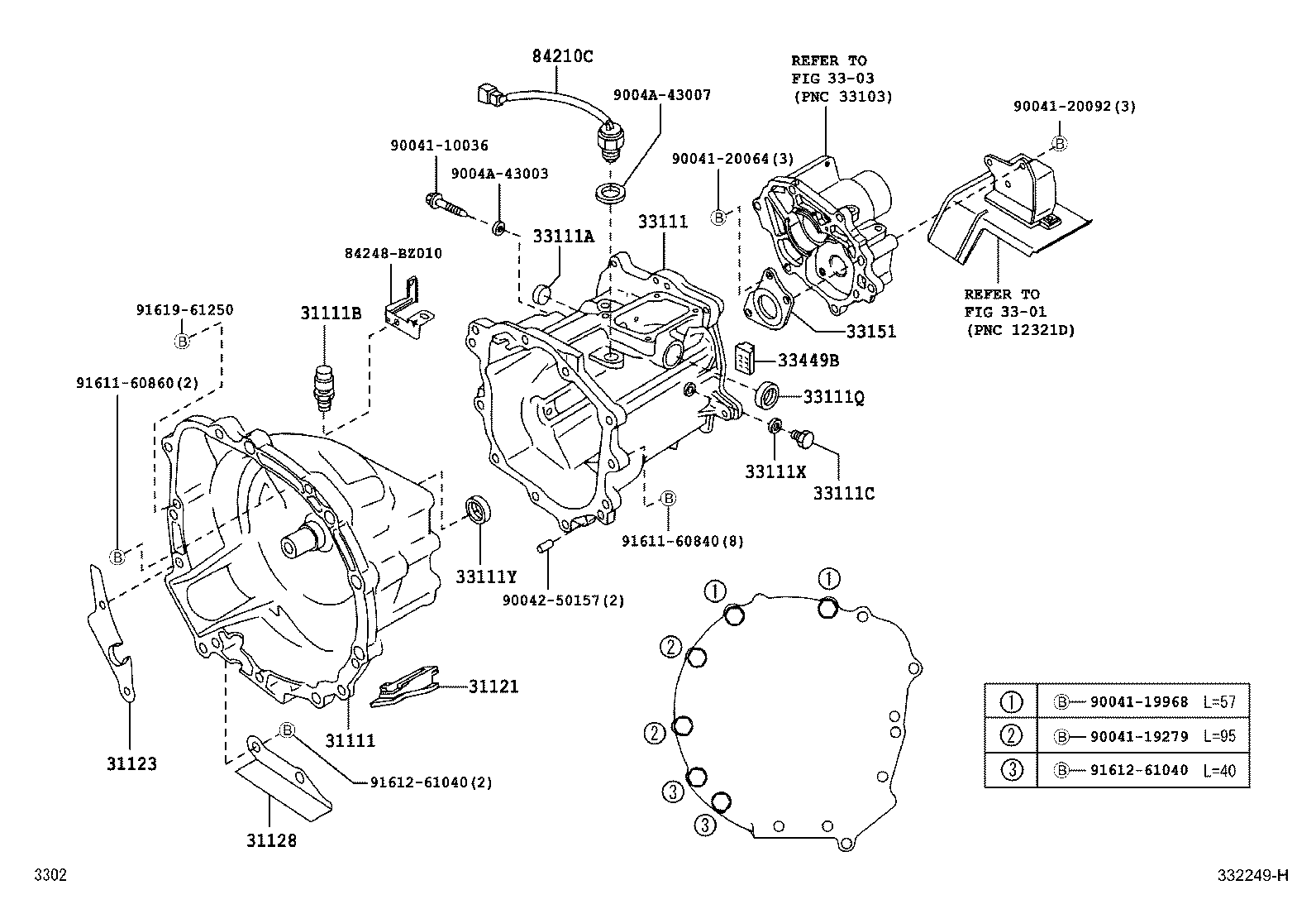 Toyota 9004A-43007 GASKET, TRANSMISSION CASE PLUG
