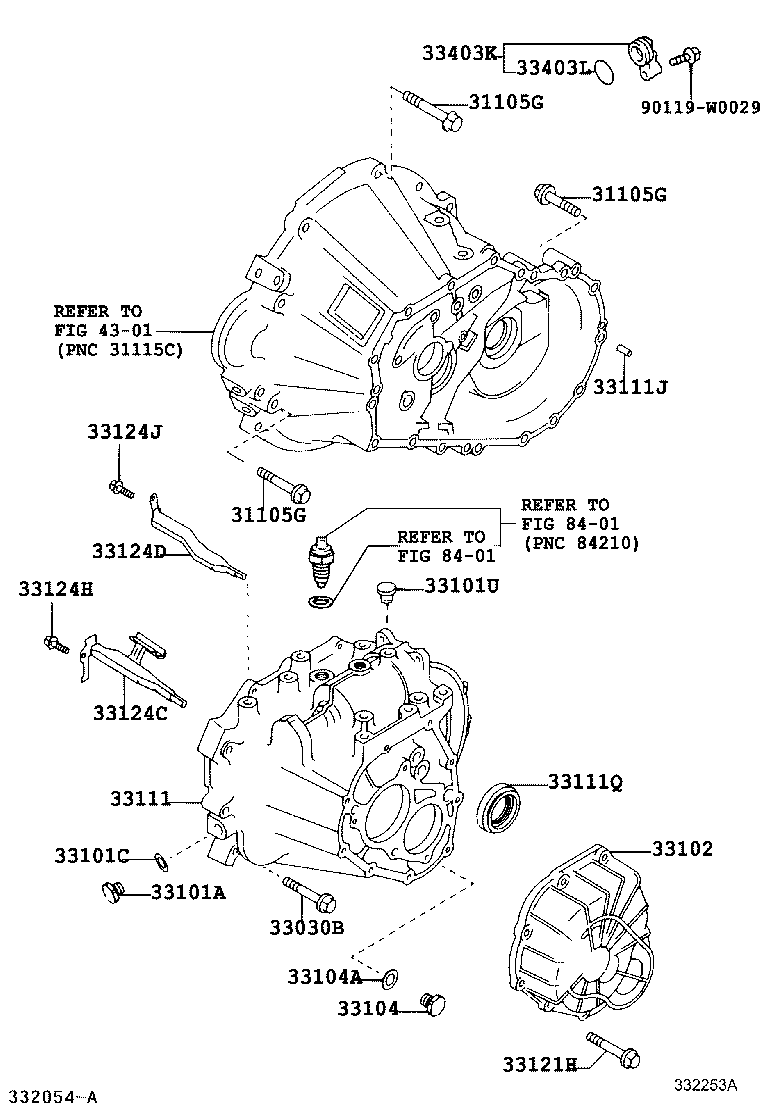 91512-61060 BOLT(FOR TRANSAXLE CASE & ENGINE SETTING) product image